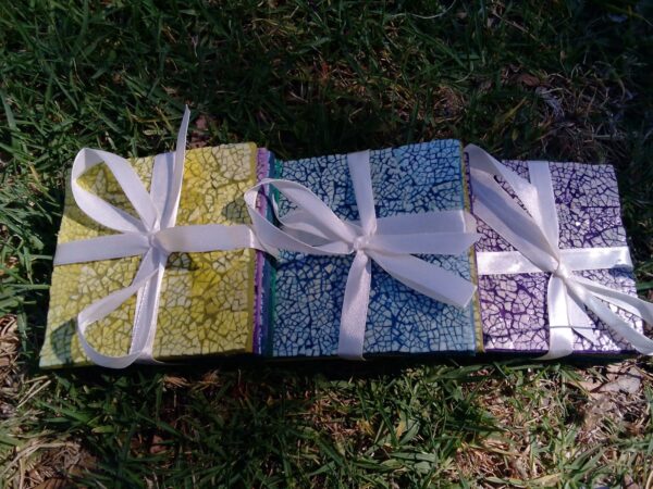 Ostrich Egg Mosaic Coasters (Set of 4)