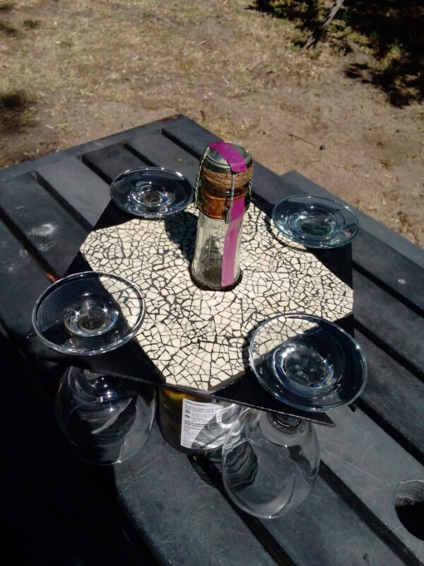 The Mosaic Wine Caddy