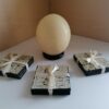 Ostrich Egg Mosaic Coasters (Set of 4)