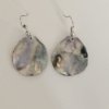 Ocean Kaleidoscope: Hand-Crafted Abalone Shell & Resin Earrings (Hypoallergenic)