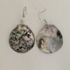 Ocean Kaleidoscope: Hand-Crafted Abalone Shell & Resin Earrings (Hypoallergenic)