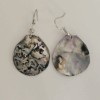 Ocean Kaleidoscope: Hand-Crafted Abalone Shell & Resin Earrings (Hypoallergenic)