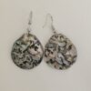Ocean Kaleidoscope: Hand-Crafted Abalone Shell & Resin Earrings (Hypoallergenic)