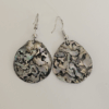 Ocean Kaleidoscope: Hand-Crafted Abalone Shell & Resin Earrings (Hypoallergenic)