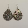 Ocean Kaleidoscope: Hand-Crafted Abalone Shell & Resin Earrings (Hypoallergenic)