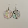 Ocean Kaleidoscope: Hand-Crafted Abalone Shell & Resin Earrings (Hypoallergenic)