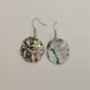 Ocean Kaleidoscope: Hand-Crafted Abalone Shell & Resin Earrings (Hypoallergenic)