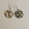 Ocean Kaleidoscope: Hand-Crafted Abalone Shell & Resin Earrings (Hypoallergenic)